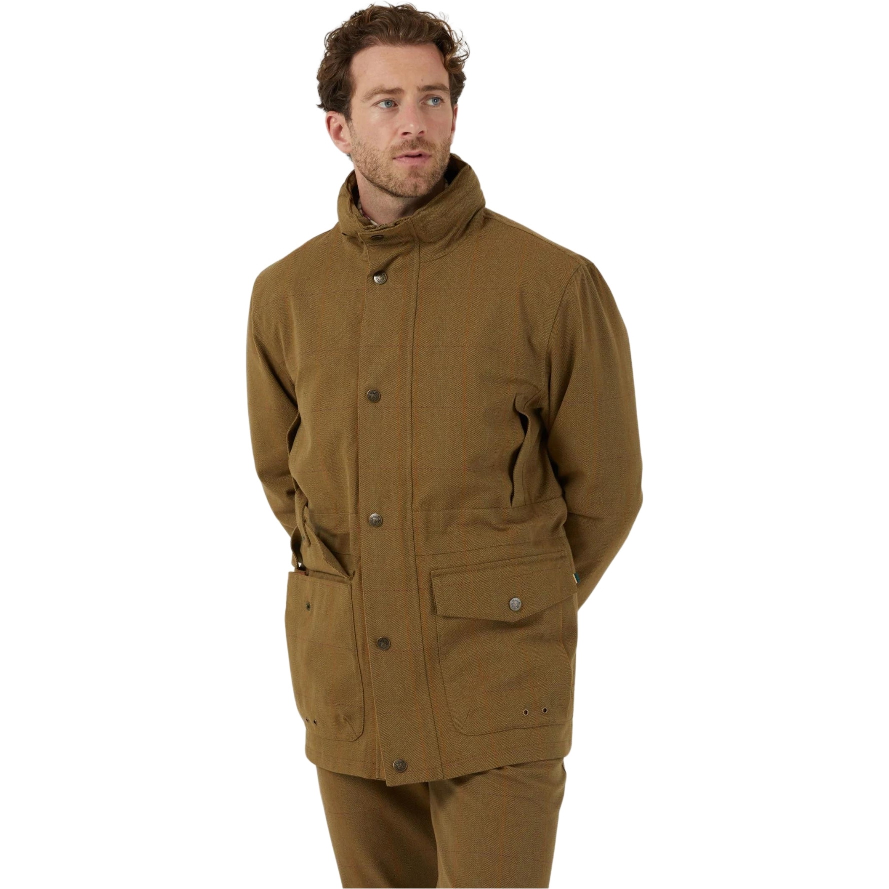 Alan Paine Mens Axford Field Coat AXFGFIE - Aspen